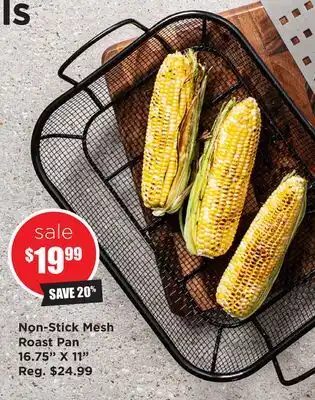 Kitchen Stuff Plus Non-Stick Mesh Roast Pan 16.75 X 11 offer