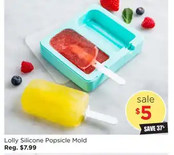 Kitchen Stuff Plus Lolly Silicone Popsicle Mold offer