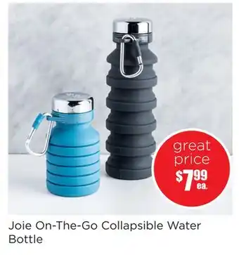 Kitchen Stuff Plus Joie On-The-Go Collapsible Water Bottle offer
