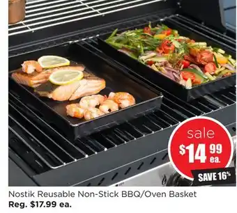 Kitchen Stuff Plus Nostik Reusable Non-Stick BBQ/Oven Basket offer
