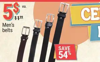 Rossy Men's belts offer
