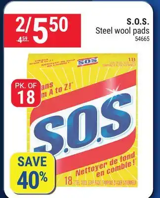 Rossy S.O.S. Steel wool pads offer