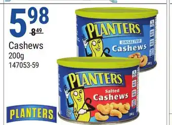 Rossy PLANTERS Cashews offer