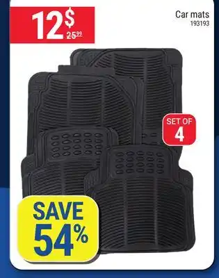 Rossy Car mats offer