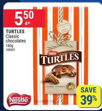 Rossy TURTLES Classic chocolates offer