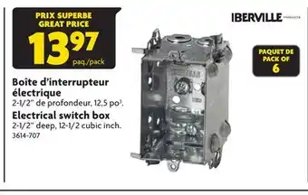Home Hardware Electrical Switch Box offer