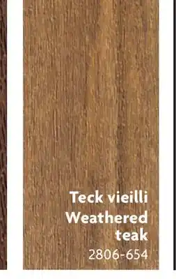 Home Hardware Vintage Advanced Pvc Decking Teck Vieilli Weathered Teak offer