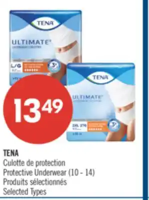 Pharmaprix TENA Protective Underwear offer