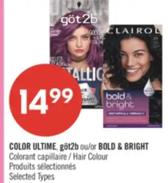 Pharmaprix COLOR ULTIME OR BOLD & BRIGHT HAIR COLOUR offer