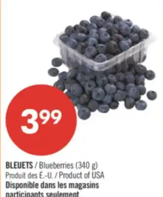 Pharmaprix Blueberries offer
