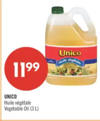 Pharmaprix UNICO Vegetable Oil offer