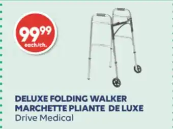 Wellwise by Shoppers MARCHETTE PLIANTE DE LUXE offer