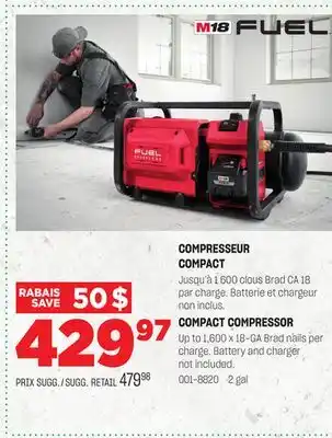 BMR COMPRESSEUR COMPACT offer