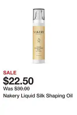 TSC Stores Nakery Liquid Silk Shaping Oil offer