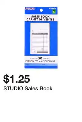 Dollarama STUDIO Sales Book offer