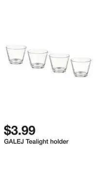 IKEA GALEJ Tealight holder offer