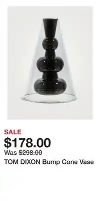 Holt Renfrew TOM DIXON Bump Cone Vase offer