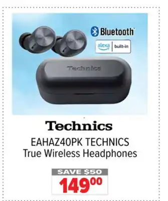 2001 Audio Video TECHNICS True Wireless Headphones offer