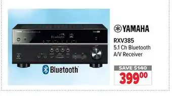 2001 Audio Video 5.1 Ch Bluetooth A/V Receiver offer