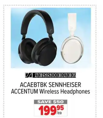 2001 Audio Video SENNHEISER ACCENTUM Wireless Headphones offer