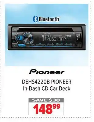 2001 Audio Video PIONEER In-Dash CD Car Deck offer