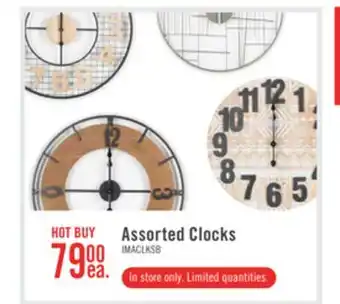 The Brick Assorted Clocks offer
