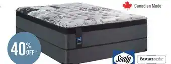 The Brick Sealy Posturepedic Sunderland Eurotop Queen Mattress offer