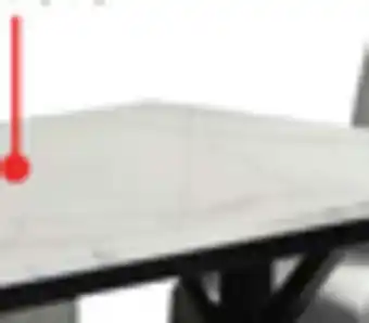 The Brick Verona Rectangular Dining Table with Trestle Base offer