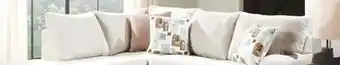 The Brick Nofia 2-Piece Chenille Left-Facing Sectional - Linen offer