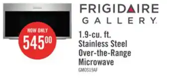 The Brick Frigidaire Gallery 1.9 Cu. Ft. Over-the-Range Microwave with Sensor Cook - GMOS1964AF offer