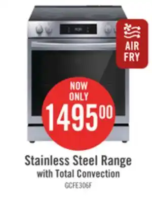 The Brick Frigidaire Gallery 6.2 Cu. Ft. Electric Range with Total Convection - GCFE306CBF offer