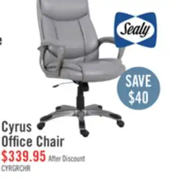 The Brick Sealy Cyrus Office Chair offer