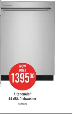 The Brick KitchenAid Top-Control Dishwasher with FreeFlex Third Rack - KDTM404KPS offer