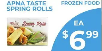 APNA TASTE SPRING ROLLS