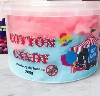 Party City Lucky Elephant Cotton Candy, 200g offer