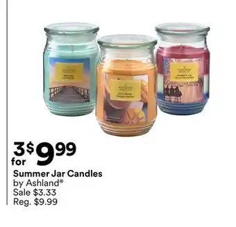 Michaels Summer Jar Candles by Ashland offer