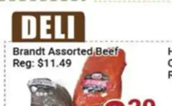 Oceans Fresh Food Market Brandt Assorted Beef offer
