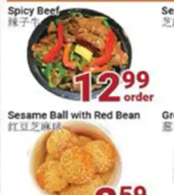 Oceans Fresh Food Market Spicy Beef offer