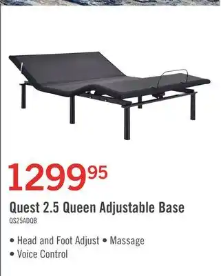 The Brick Quest 2.5 Queen Adjustable Base offer