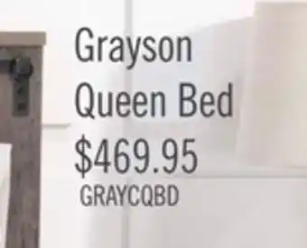 The Brick Grayson Queen Bed offer