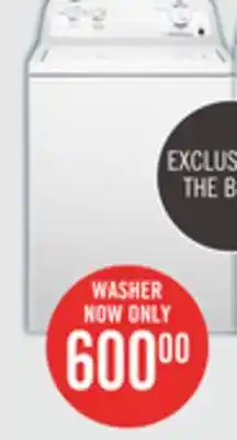 The Brick Inglis 4.0 Cu. Ft. Top-Load Washer ITW4871FW offer