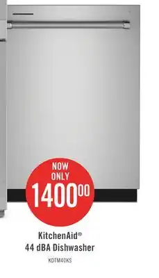 The Brick KitchenAid Top-Control Dishwasher with FreeFlex Third Rack - KDTM404KPS offer