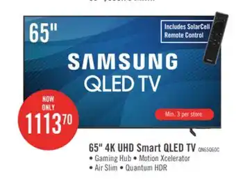 The Brick Samsung 65 Q60C 4K QLED TV offer