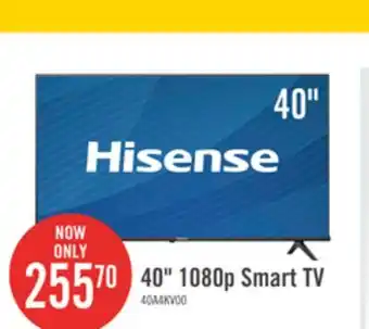 The Brick Hisense A4KV 40 FHD VIDAA TV offer