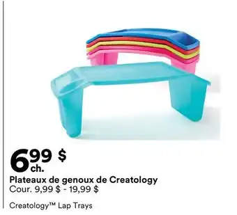 Michaels Plateaux de genoux de Creatology Lap Trays offer