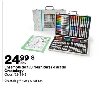 Michaels Ensemble de 150 fournitures d'art de Creatology offer