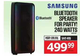 Centre Hi-Fi SAMSUNG BLUETOOTH SPEAKER FOR PARTY! 240 WATTS offer