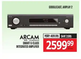 Centre Hi-Fi ARCAM SMART G-CLASS INTEGRATED AMPLIFIER offer