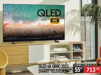 Centre Hi-Fi Samsung QLED 4K Q60C 2023 SMART TELEVISION offer