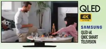Centre Hi-Fi SAMSUNG QLED 4K Q80C SMART TELEVISION 55 offer